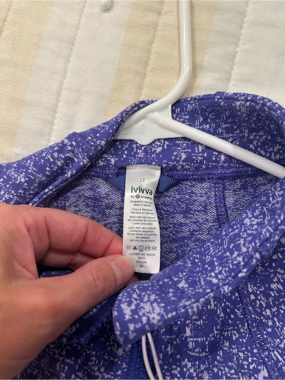 Ivivva Perfect Your Practice Jacket size 12